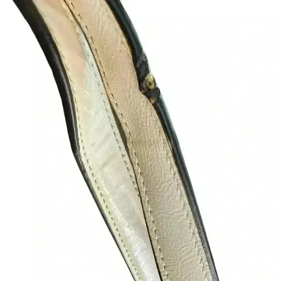 Coach Devin Light Beige Khaki Ivory satchel Handbag Purse. - Picture 8 of 13